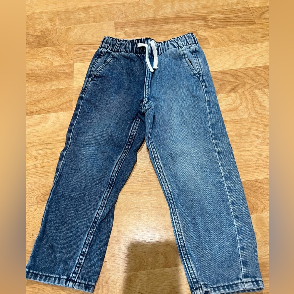 Two toned toddler jeans